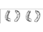 GM 19143174 Shoes, Rear GM 19143174 Shoes, Rear