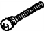 GM 16508544 Adjuster Screw, Passenger Side GM 16508544 Adjuster Screw, Passenger Side