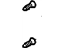 GM 11588625 Sunshade Screw GM 11588625 Sunshade Screw