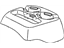 GM 15735252 Holder, Toe/Floor Panel, Navy Blue, Front GM 15735252 Holder, Toe/Floor Panel, Navy Blue, Front