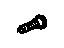 GM 13285291 Bolt, Folding Rear Seat GM 13285291 Bolt, Folding Rear Seat