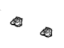 GM 11546384 Clip, Evaporation Emission System(Fuel Tank End) GM 11546384 Clip, Evaporation Emission System(Fuel Tank End)