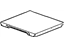 GM 25938124 Cover, Rear Compartment Trim, Gray