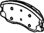 GM 22850989 Pad Kit, Brake, Front