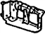 GM 25609334 Mount Panel, Passenger Side