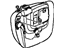 GM 12377166 Plate, Door And End Gate Electrical, Blue, Front GM 12377166 Plate, Door And End Gate Electrical, Blue, Front