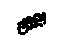 GM 15951616 Retainer, Rear Side Door Trim GM 15951616 Retainer, Rear Side Door Trim