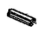 GM 12360575 Belt Molding, Rear Driver Side GM 12360575 Belt Molding, Rear Driver Side