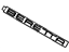 GM 10108001 Nameplate, Front GM 10108001 Nameplate, Front