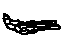 GM 20163377 Corner Gutter, Rear Driver Side GM 20163377 Corner Gutter, Rear Driver Side