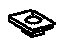 GM 88970780 Nut, Brake Pedal GM 88970780 Nut, Brake Pedal