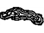 GM 22582606 Fender Brace, Passenger Side GM 22582606 Fender Brace, Passenger Side