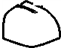 GM 15915883 Cover, Seat Belt