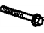 GM 15522101 Bolt, Engine Clutch Pedal Shaft GM 15522101 Bolt, Engine Clutch Pedal Shaft