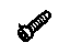 GM 11562178 Bolt, A95 - Front Bucket Seat (High Back Reclining) GM 11562178 Bolt, A95 - Front Bucket Seat (High Back Reclining)