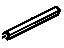GM 12569939 Pin, Pinion Differential Shaft Lock GM 12569939 Pin, Pinion Differential Shaft Lock