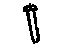 GM 89043504 Guide, Seat Headrest