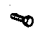 GM 11509421 Tow Hook Bolt GM 11509421 Tow Hook Bolt
