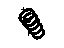 GM 94856622 Front Pipe Spring GM 94856622 Front Pipe Spring