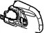 GM 15149183 Plate, Door And End Gate Electrical, Gray, Front GM 15149183 Plate, Door And End Gate Electrical, Gray, Front