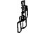 GM 25750853 Bracket, Fuel Door & Body Side, Front Upper GM 25750853 Bracket, Fuel Door & Body Side, Front Upper