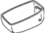GM 12529495 Armrest Base, Front GM 12529495 Armrest Base, Front