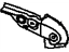 GM 12537651 Rear Extension, Driver Side GM 12537651 Rear Extension, Driver Side