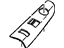 GM 15992022 Plate, Door And End Gate Electrical, Medium Beige, Front GM 15992022 Plate, Door And End Gate Electrical, Medium Beige, Front