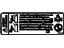 GM 25733153 Label, Emissions And Cautions, Rear GM 25733153 Label, Emissions And Cautions, Rear