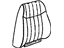 GM 88955593 Seat Back Cover, Gray GM 88955593 Seat Back Cover, Gray