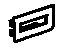 GM 22955402 Bezel, Mobile Telephone Radio GM 22955402 Bezel, Mobile Telephone Radio