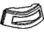 GM 16502556 Lens, Passenger Side GM 16502556 Lens, Passenger Side