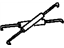 GM 25710898 Torque Rod, Rear Passenger Side GM 25710898 Torque Rod, Rear Passenger Side