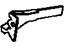 GM 10186740 Bumper Bracket, Passenger Side GM 10186740 Bumper Bracket, Passenger Side