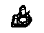 GM 11611550 Clip, Transmission Shift Control Cable GM 11611550 Clip, Transmission Shift Control Cable