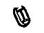 GM 95970494 Grommet, Door Inside Locking Rod GM 95970494 Grommet, Door Inside Locking Rod