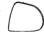 GM 12477709 Mirror Glass, Rear Passenger Side GM 12477709 Mirror Glass, Rear Passenger Side