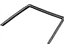GM 94857709 Reveal Molding, Black GM 94857709 Reveal Molding, Black