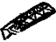GM 19256929 Reinforcement, Door Opening GM 19256929 Reinforcement, Door Opening