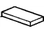 GM 12593602 Seal, Manifold To Cylinder Head GM 12593602 Seal, Manifold To Cylinder Head