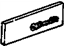 GM 10231231 Door, Instrument Panel Compartment Door