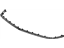 GM 14043087 Center Molding, Front GM 14043087 Center Molding, Front