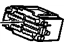 GM 12065803 Connector, Driver Information Display, Black GM 12065803 Connector, Driver Information Display, Black