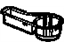 GM 89023841 Tray, Body Interior Trim GM 89023841 Tray, Body Interior Trim