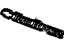 GM 15185682 Nameplate GM 15185682 Nameplate