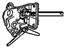 GM 10414628 Window Regulator, Front Passenger Side GM 10414628 Window Regulator, Front Passenger Side