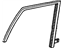 GM 22635460 Run Channel, Rear Passenger Side GM 22635460 Run Channel, Rear Passenger Side