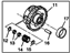 GM 29539512 Carrier, Transmission Planet GM 29539512 Carrier, Transmission Planet