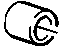 GM 15721334 Pipe, Fuel Tank Filler GM 15721334 Pipe, Fuel Tank Filler