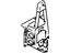 GM 30015329 Seat Belt Assembly Bracket, Passenger Side GM 30015329 Seat Belt Assembly Bracket, Passenger Side
